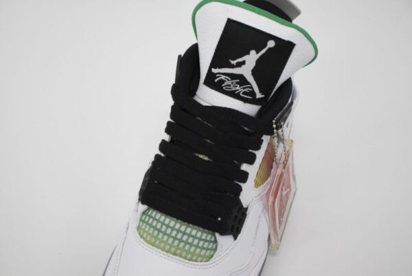 AIR JORDAN 4 RETRO LUCID GREEN RASTA REPLICA - Image 5