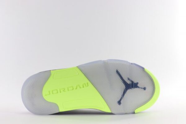 AIR JORDAN 5 GHOST GREENAIR SNEAKER REPLICA - Image 4