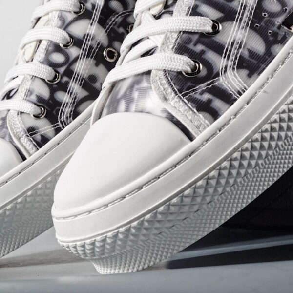 DIOR B23 OBLIQUE LOW TOP SNEAKERS-BLACK&WHITE REPLICA - Image 5