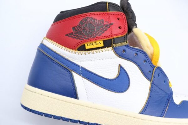 AIR JORDAN 1 RETRO HIGH UNION LOS ANGELES BLUE TOE REPLICA - Image 4