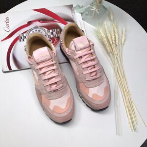 VALENTINO PINK STUD SOLE ROCKRUNNER