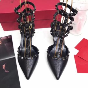 VALENTINO GARAVANI ROCKSTUD CAGED PUMP 65MM