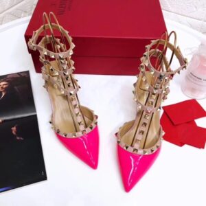 VALENTINO GARAVANI ROCKSTUD CAGED PUMP 65MM