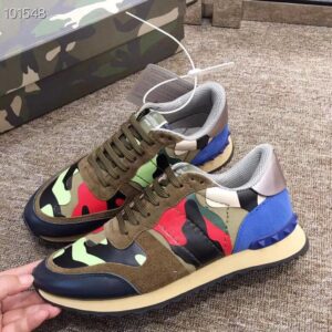 VALENTINO GARAVANI CAMOUFLAGE ROCKRUNNER SNEAKER