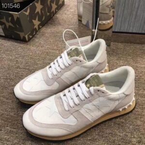 VALENTINO GARAVANI WHITE ROCKRUNNER SNEAKER