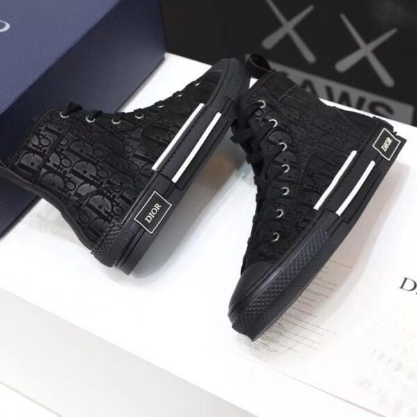 BLACK CHRISTIAN DIOR HIGH TOP SNEAKER - Image 5