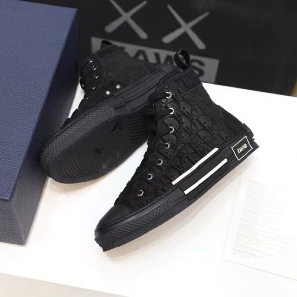 BLACK CHRISTIAN DIOR HIGH TOP SNEAKER - Image 6