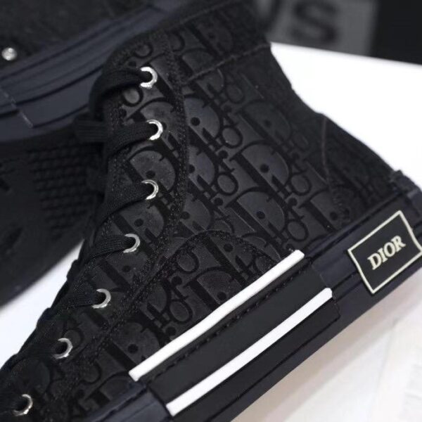 BLACK CHRISTIAN DIOR HIGH TOP SNEAKER - Image 7