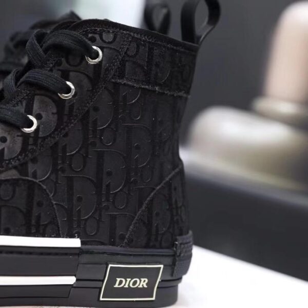 BLACK CHRISTIAN DIOR HIGH TOP SNEAKER - Image 8