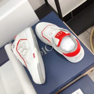 DIOR B27 LOW-TOP RED SNEAKER