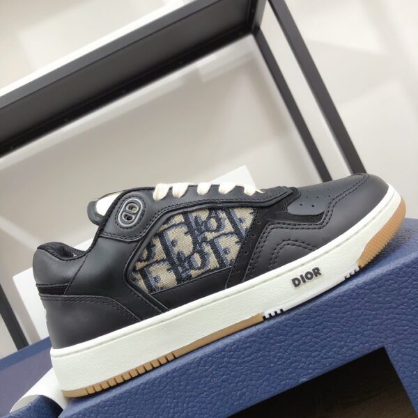 DIOR B27 LOW-TOP BLACK SNEAKER - Image 8