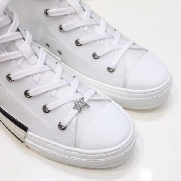 WHITE CHRISTIAN DIOR HIGH TOP SNEAKER - Image 7