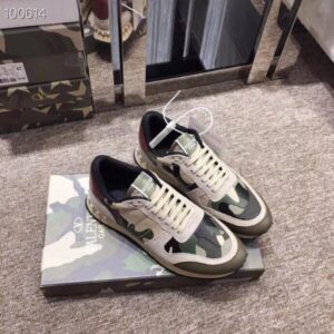 VALENTINO GARAVANI CAMOUFLAGE ROCKRUNNER SNEAKER