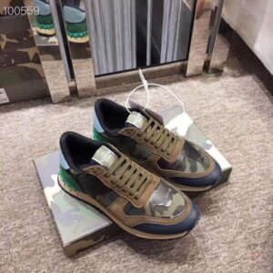 VALENTINO GARAVANI CAMOUFLAGE ROCKRUNNER SNEAKER