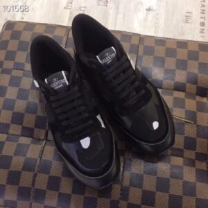 VALENTINO ROCKRUNNER BLACK SNEAKER