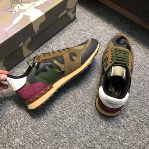 VALENTINO GARAVANI CAMOUFLAGE ROCKRUNNER SNEAKER