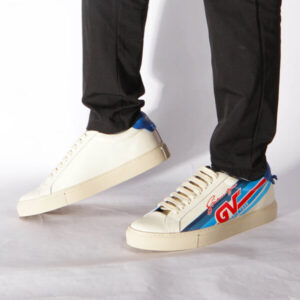 Replica Givenchy Low Sneakers in GV Motocross Printed Leather
