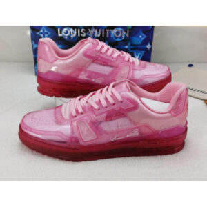 LV Trainer Sneaker Neon Pink