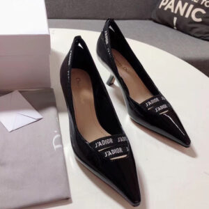 ChristIan Dior J’adior Patent Calfskin Pump Black