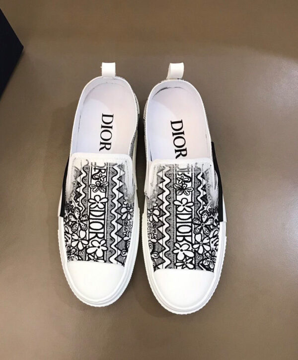 Christian Dior Men’s B23 Slip-On Sneaker White