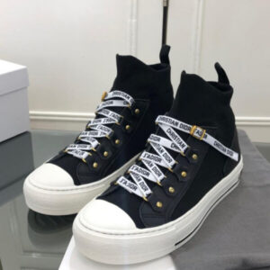 Christian Dior Women’s Walk’n’Dior high-top sneaker Black