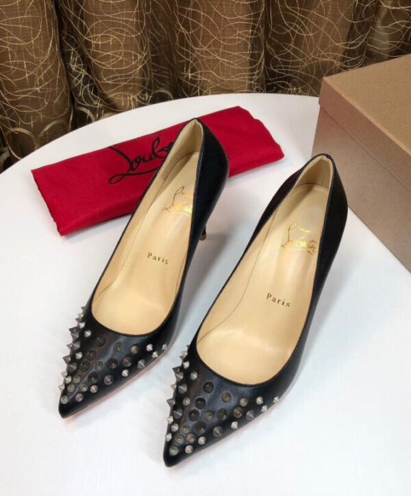 Christian Louboutin Women’s Studded high heels - Image 3