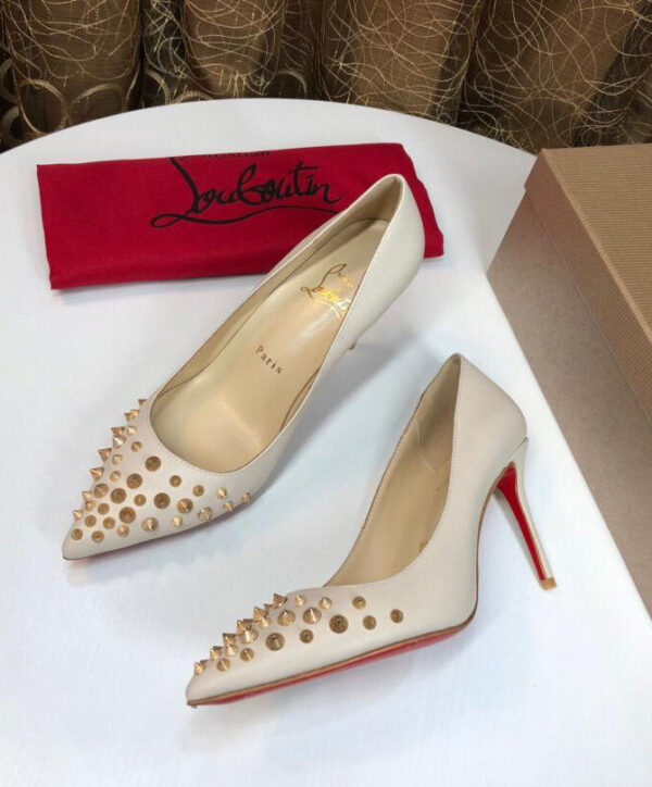 Christian Louboutin Women’s Studded high heels - Image 5