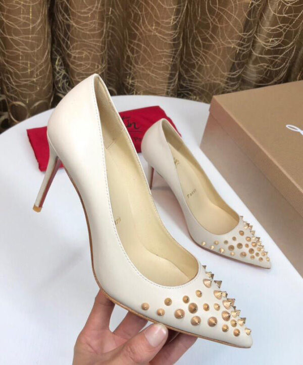 Christian Louboutin Women’s Studded high heels - Image 6