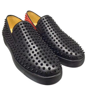 Christian Louboutin Roller Boat Men’s Flat Black