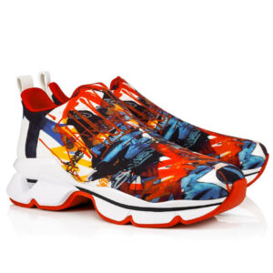 Christian Louboutin Men’s Space Run Sneaker Red