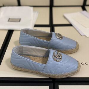 Gucci Women’s matelasse espadrille Blue