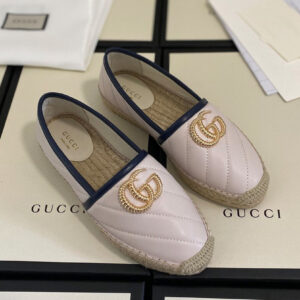 Gucci Women’s matelasse espadrille White