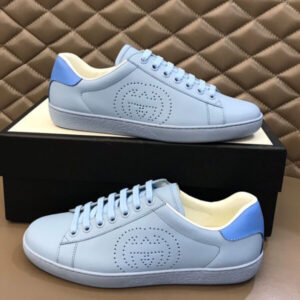 Gucci Unisex Ace sneaker with Interlocking G Blue