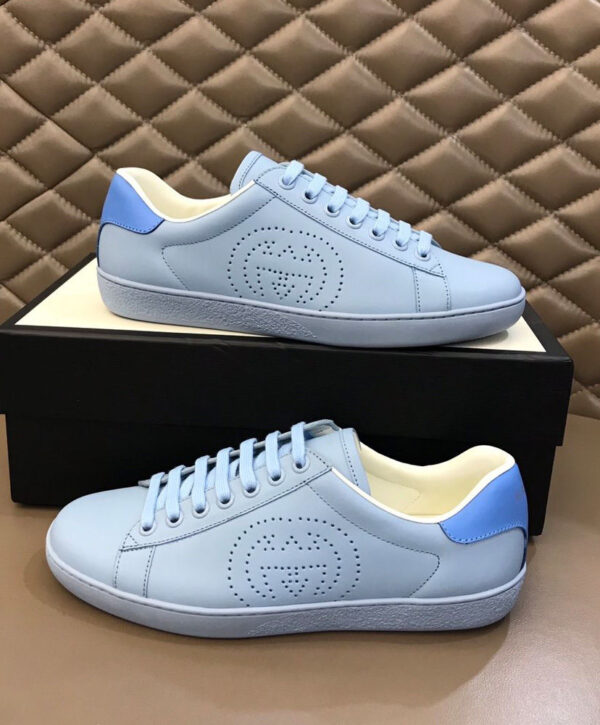 Gucci Unisex Ace sneaker with Interlocking G Blue