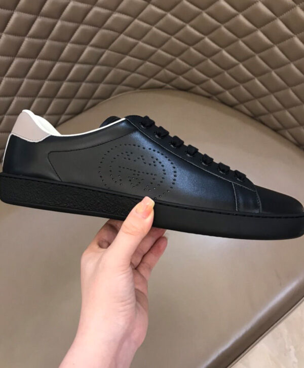 Gucci Unisex Ace sneaker with Interlocking G Black - Image 5