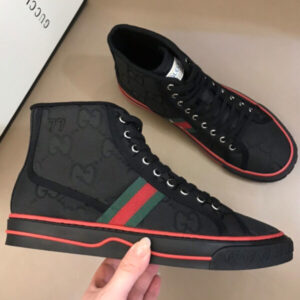 Gucci Men’s Off The Grid high top sneaker 628717 Black