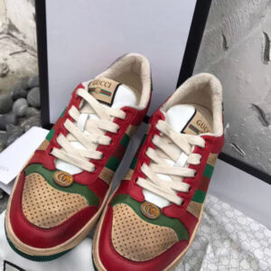Gucci Women’s Screener leather sneaker 546163 Red