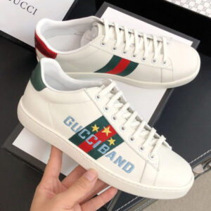 Gucci Unisex Ace sneaker with Gucci Band 603693 White