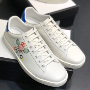 Gucci Unisex Ace sneaker with Gucci Tennis 603696 White