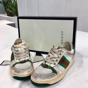 Gucci Women’s Screener leather sneaker 546163 Green
