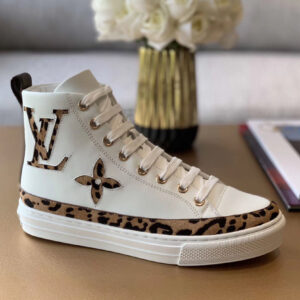 Louis Vuitton Women’s Stellar Sneaker Boot 1A5NP8 White