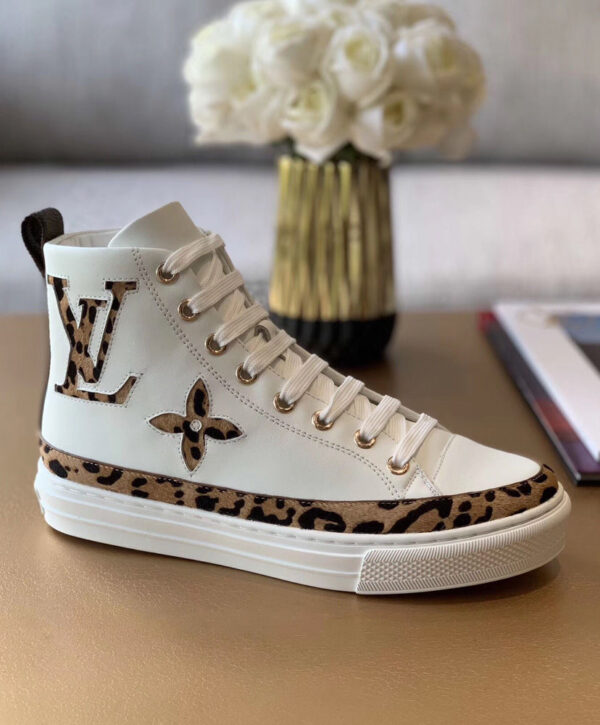 Louis Vuitton Women’s Stellar Sneaker Boot 1A5NP8 White