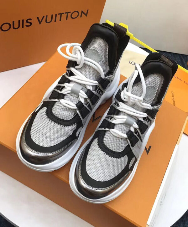 Louis vuitton Women’s archlight sneaker Silver Gray - Image 2