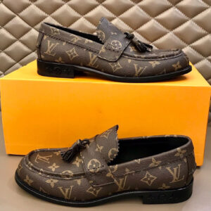 Louis Vuitton Men’s Voltaire Loafers Brown