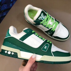 Louis Vuitton Men’s LV Trainer Sneaker Green