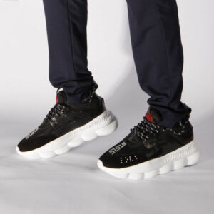 Replica Versace x 2Chainz “Chainz Reaction” Sneakers(Black&White)