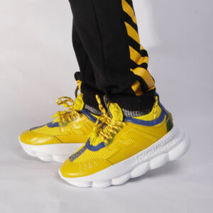 Replica Versace x The 2 Chainz “Chainz Reaction” Sneakers(Yellow)