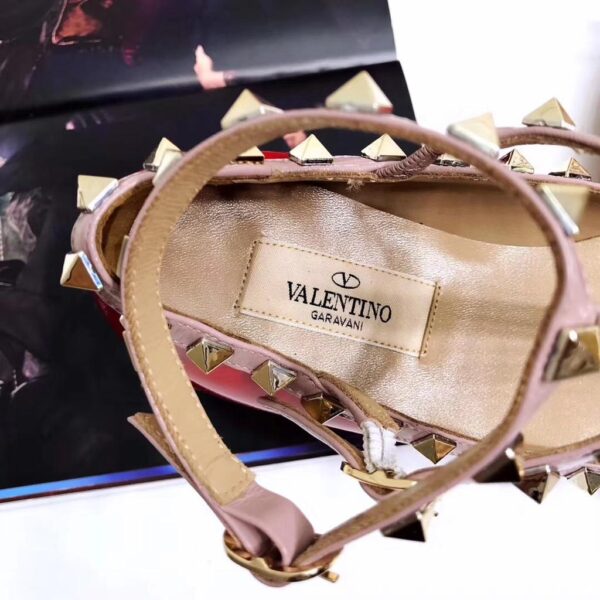 VALENTINO PATENT ROCKSTUD CAGED BALLET FLAT - Image 6