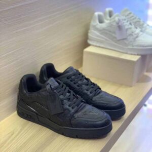 LV Trainer Sneaker Black