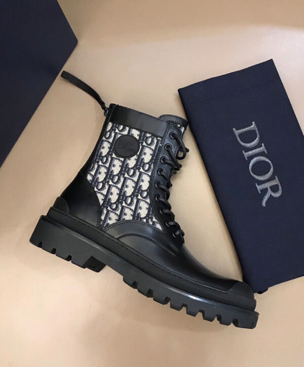 Christian Dior Men’s Explorer Ankle Boot Black - Image 4